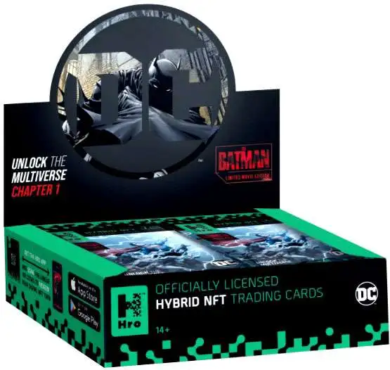 Hro DC Unlock the Multiverse Chapter 1 Hybrid NFT Trading Card Booster Box [24 Packs]
