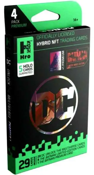 HRO DC: online Unlock The Multiverse Hybrid NFT Trading Cards - Chapter 1