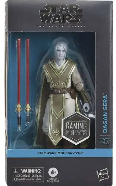 Star Wars Jedi Survivor Black Series Daga Gera Action Figure [Gaming Greats]