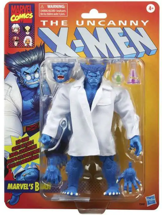 Marvel Legends Beast Retro Collection The Uncanny X-Men 80th Actionfigur Hasbro 