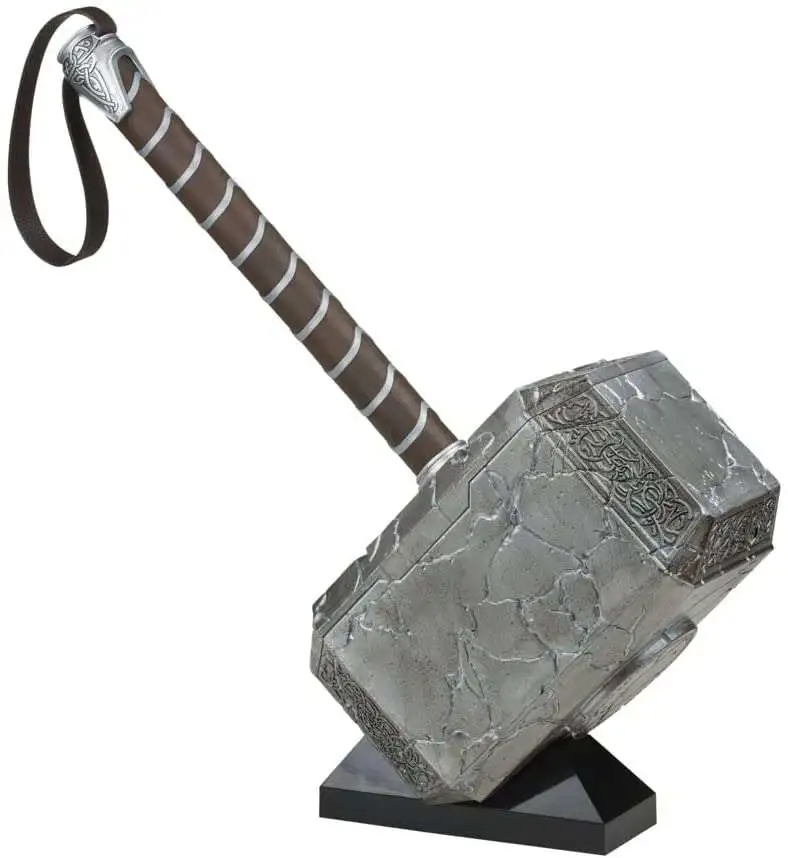 Review and photos of Mjolnir Thor's Hammer prop replica by Hasbro