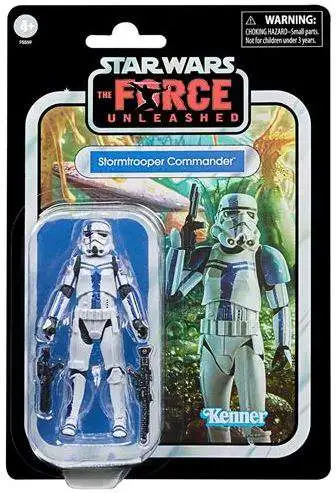 Star Wars Stormtrooper Clone Trooper Darth Vader 3.75" Action Figure Lightsaber 