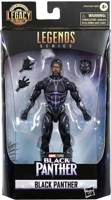 Marvel Legends Legacy Collection Black Panther Action Figure [Chadwick Boseman, Damaged Package]