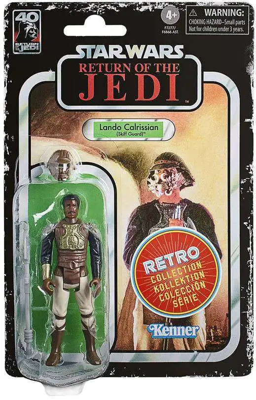 Star Wars Return of the Jedi Retro Collection Lando Calrissian Action Figure [Skiff Guard] (Pre-Order ships November)