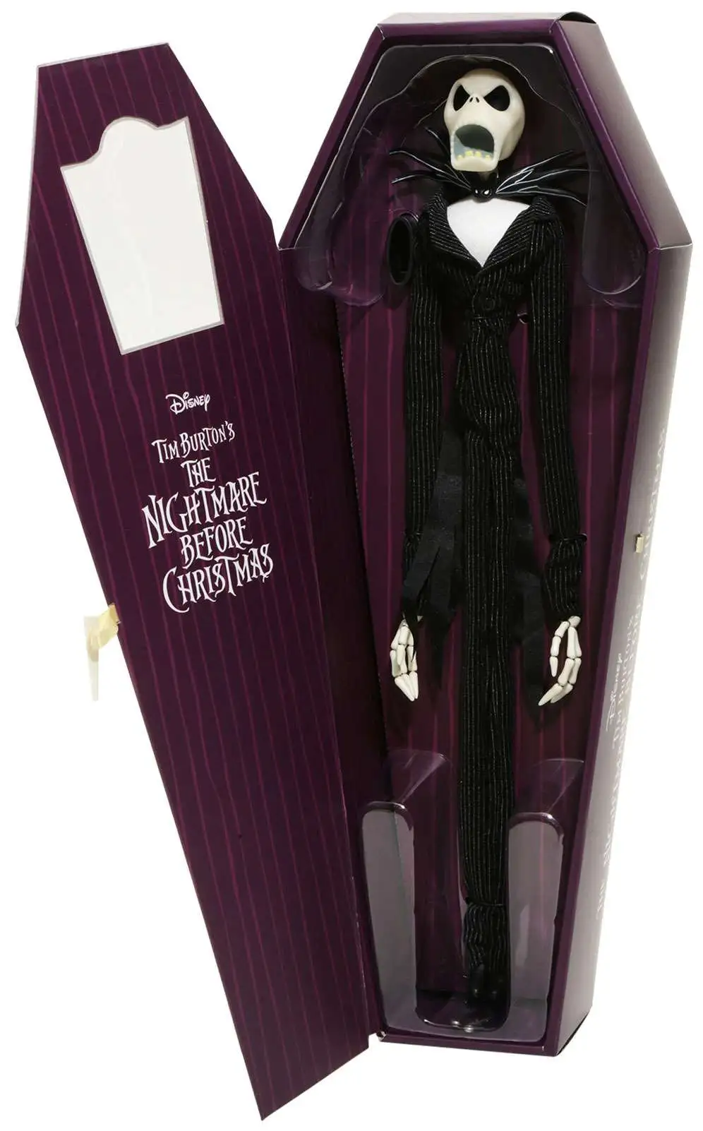 Podium Jack Nightmare Before Xmas 14 Inch Action Figure Deluxe Coffin Doll 