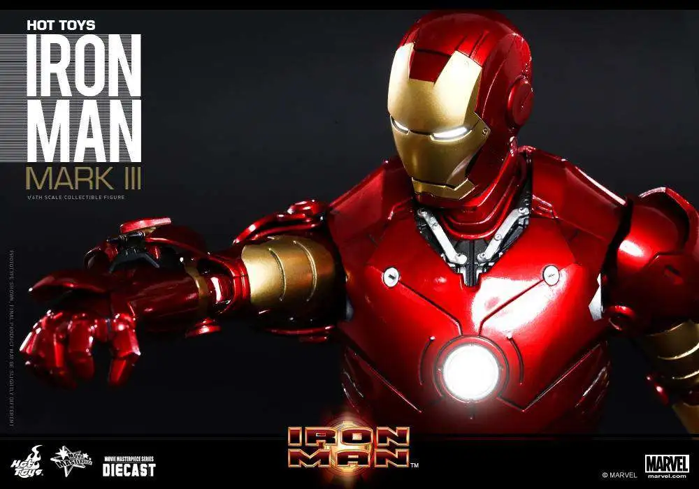 Movie Masterpiece Iron Man Collectible Figure [Mark III]