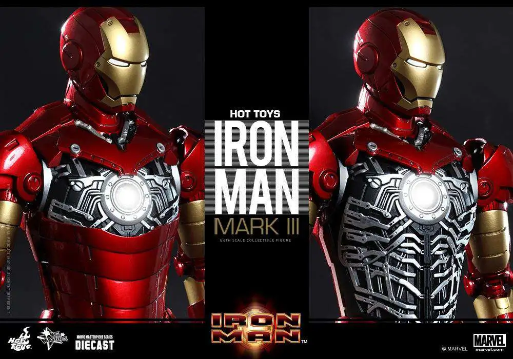 Movie Masterpiece Iron Man Collectible Figure [Mark III]
