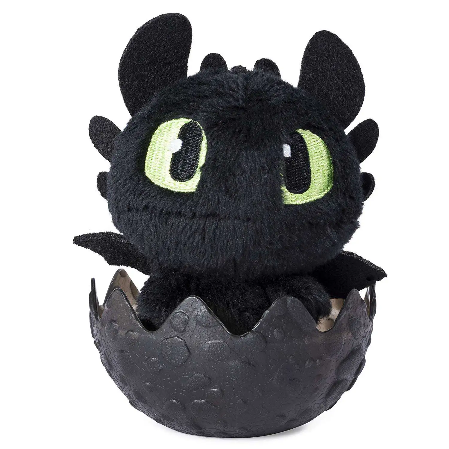 How to Train Your Dragon The Hidden World Toothless 3-Inch Egg Plush [Black, Loose]