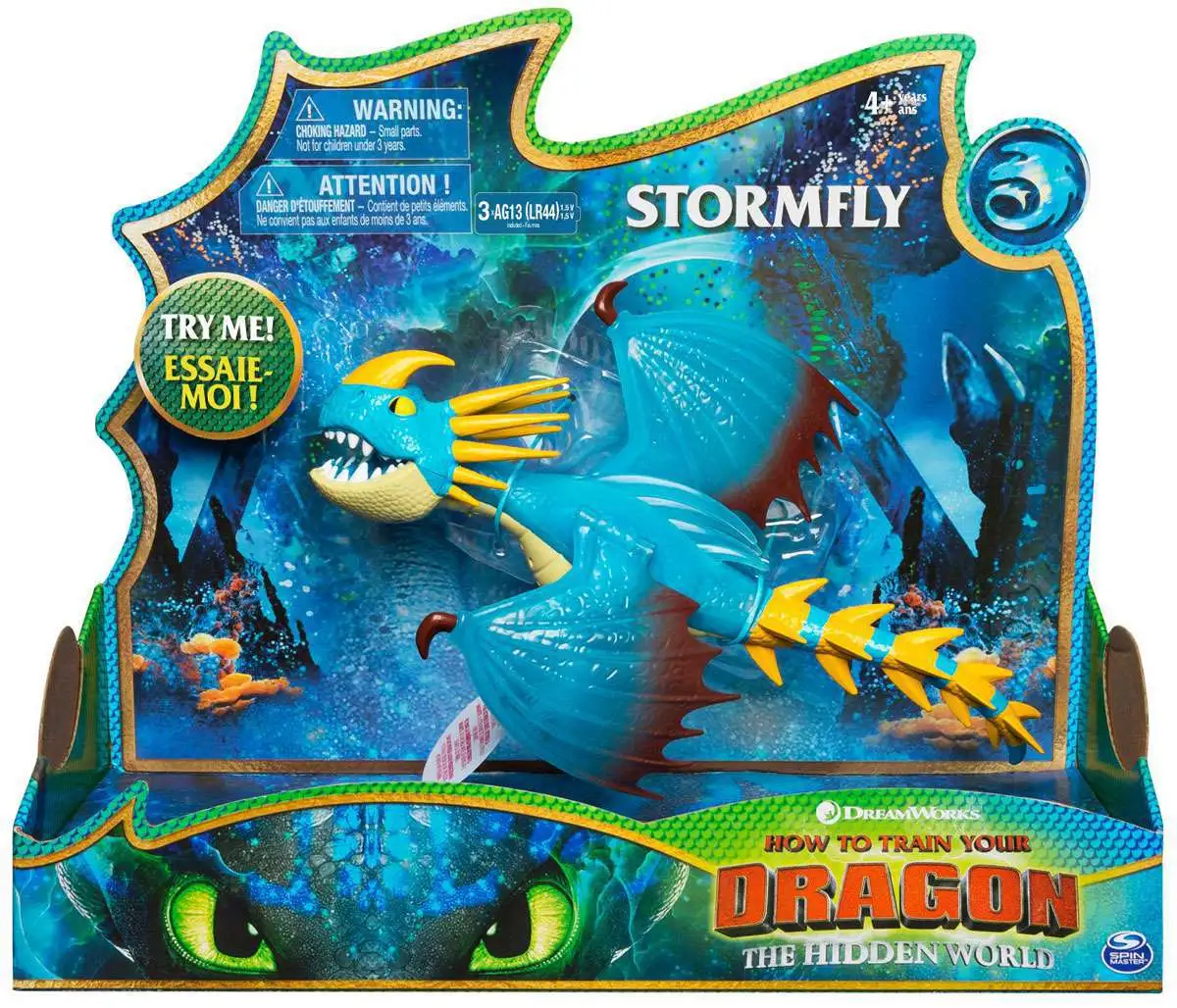 How to Train Your Dragon The Hidden World Stormfly Deluxe Action