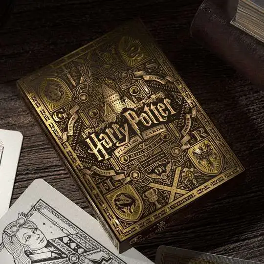 Harry Potter Hufflepuff Premium Playing Cards (Pre-Order ships July)