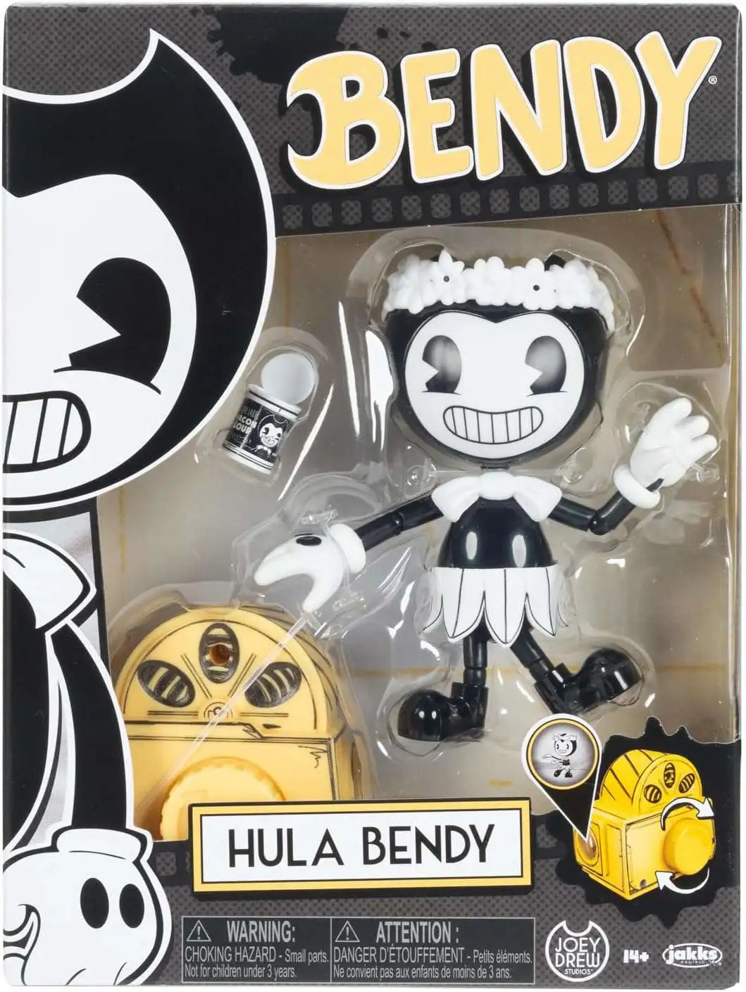 Bendy and the Ink Machine Wave 3 Hula Bendy Action Figure [Bacon Soup Can & Projector]