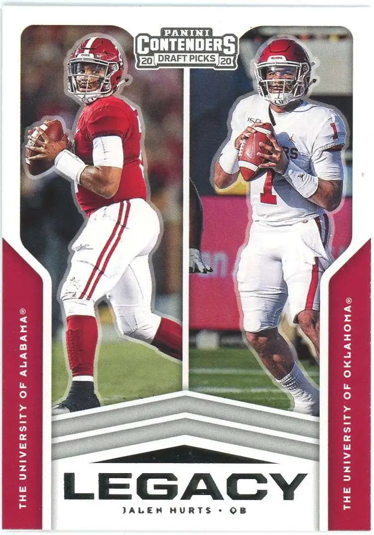 NFL 2020 Panini Contenders Draft Picks Jalen Hurts #2 [Rookie]