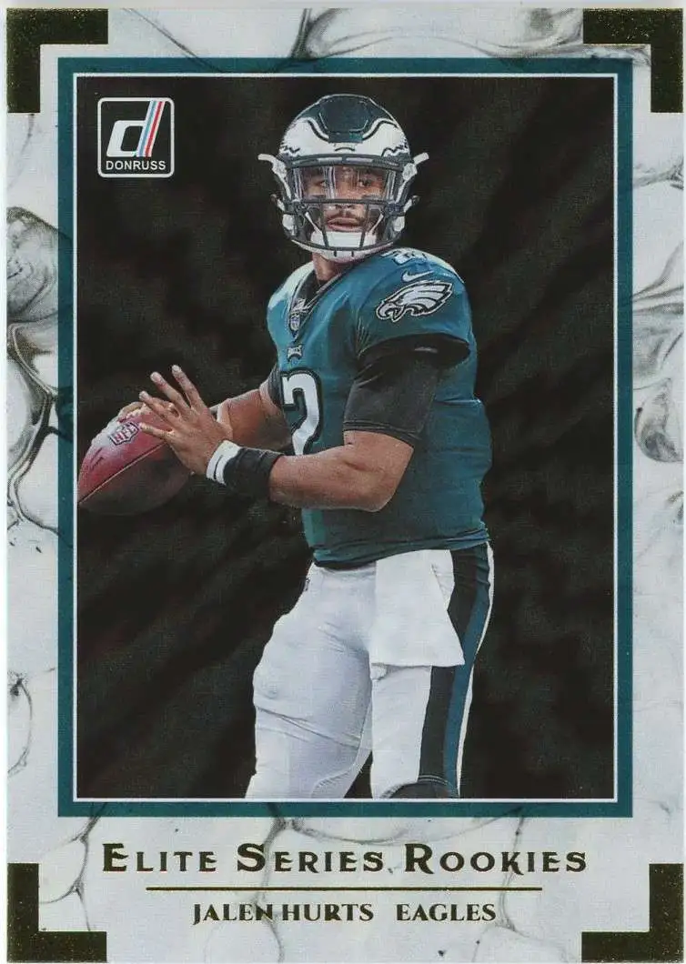 NFL 2020 Optic Football Jalen Hurts Base Trading Card 164 Rated