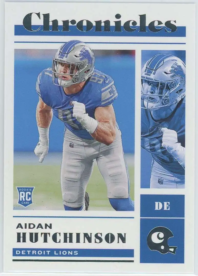 NFL Detroit Lions 2022 Instant RPS First Look Football Single Card 1 of 942  Aidan Hutchinson FL2 Rookie Card - ToyWiz