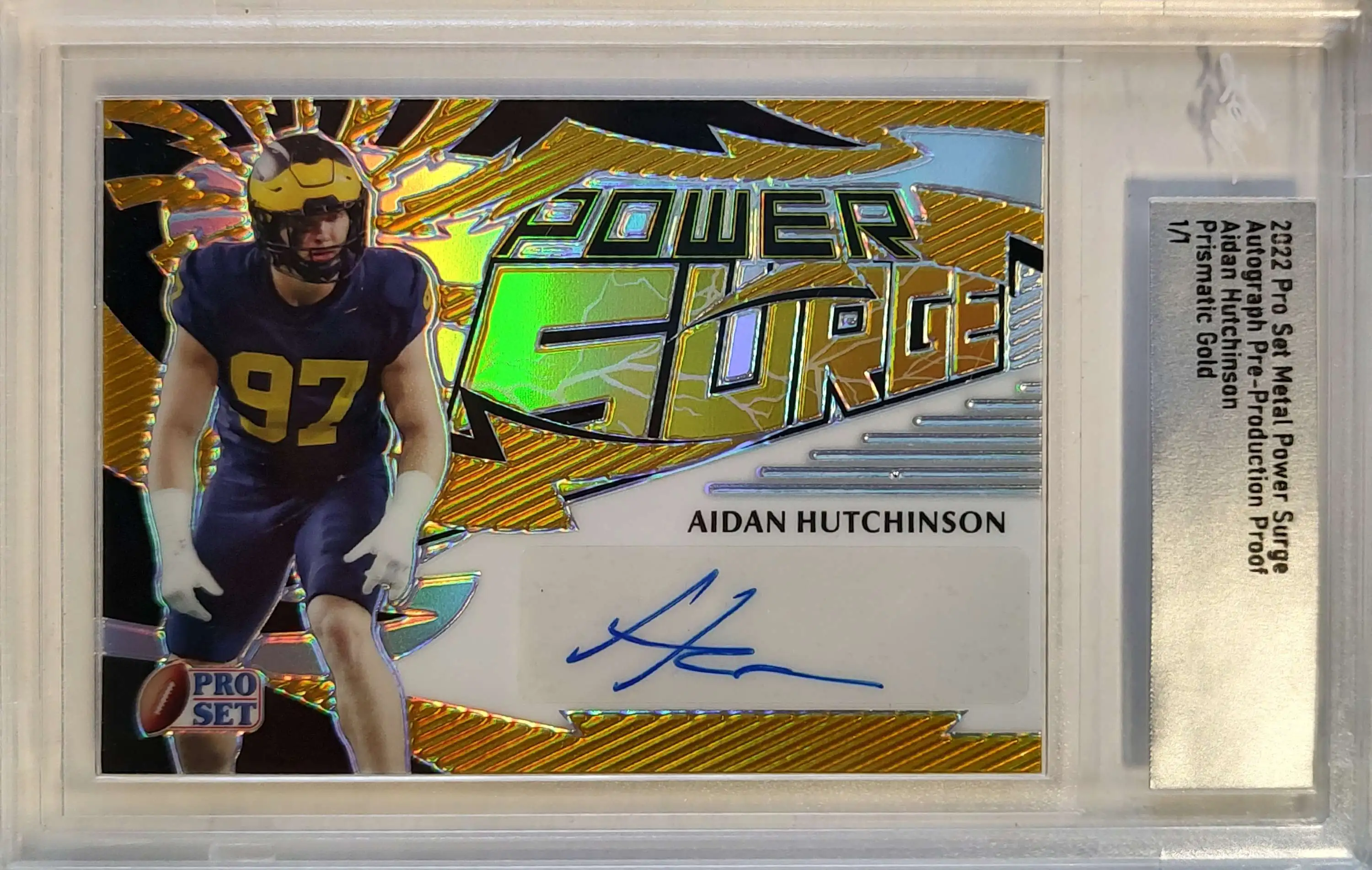 Aidan Hutchinson 2022 Black White Night #WN-30 Price Guide - Sports Card  Investor