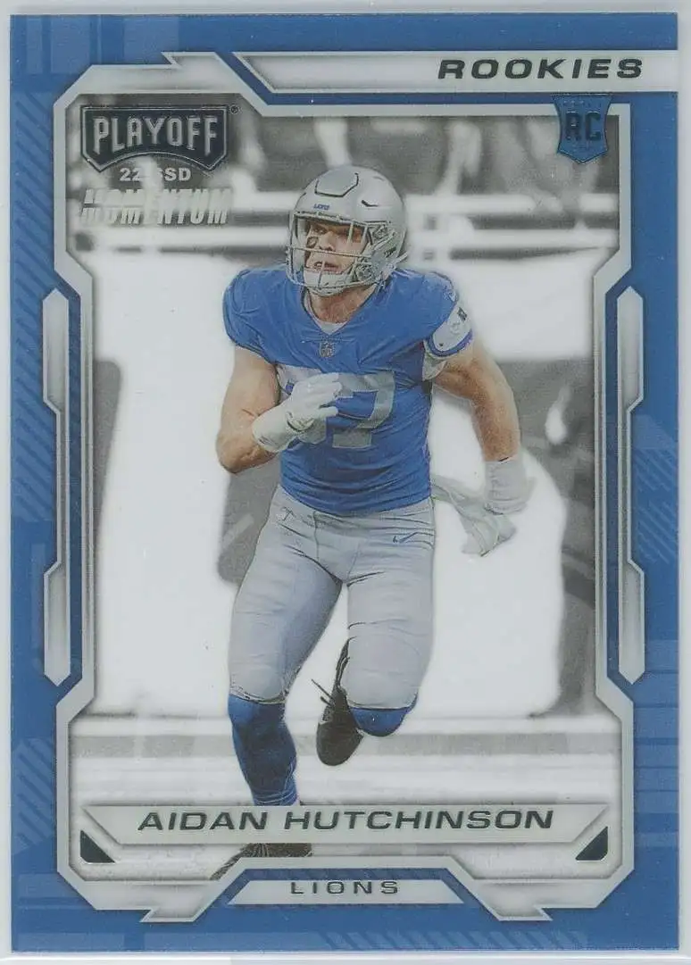 NFL Detroit Lions 2022 Panini Chronicles Draft Picks Single Card