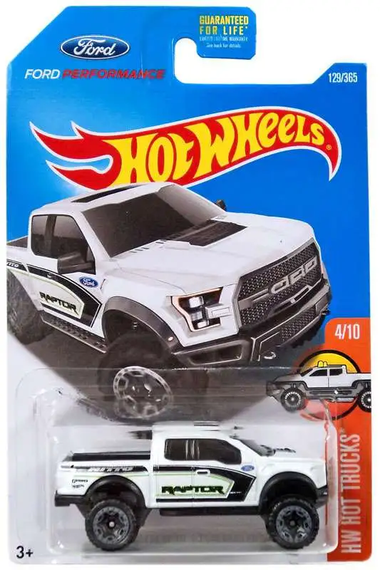 Hot Wheels HW Hot Trucks '17 Ford F-150 Raptor Die-Cast Car #4/10