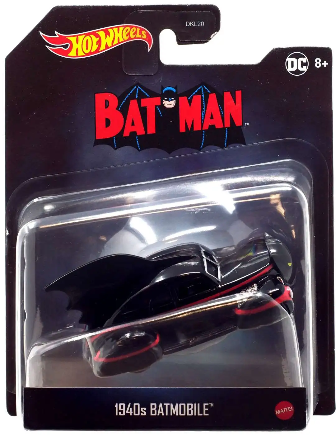 Hot Wheels Batman 1940s Batmobile 150 Diecast Car Mattel Toys - ToyWiz
