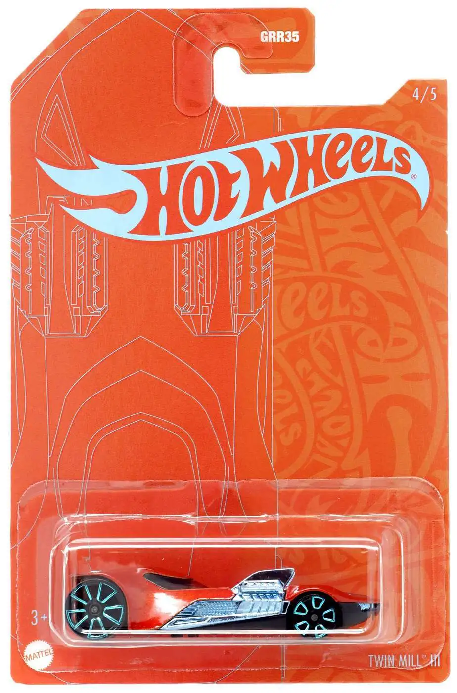 Diecast Cars Hot Wheels 50th Anniversary Twin Mill Hot Wheels