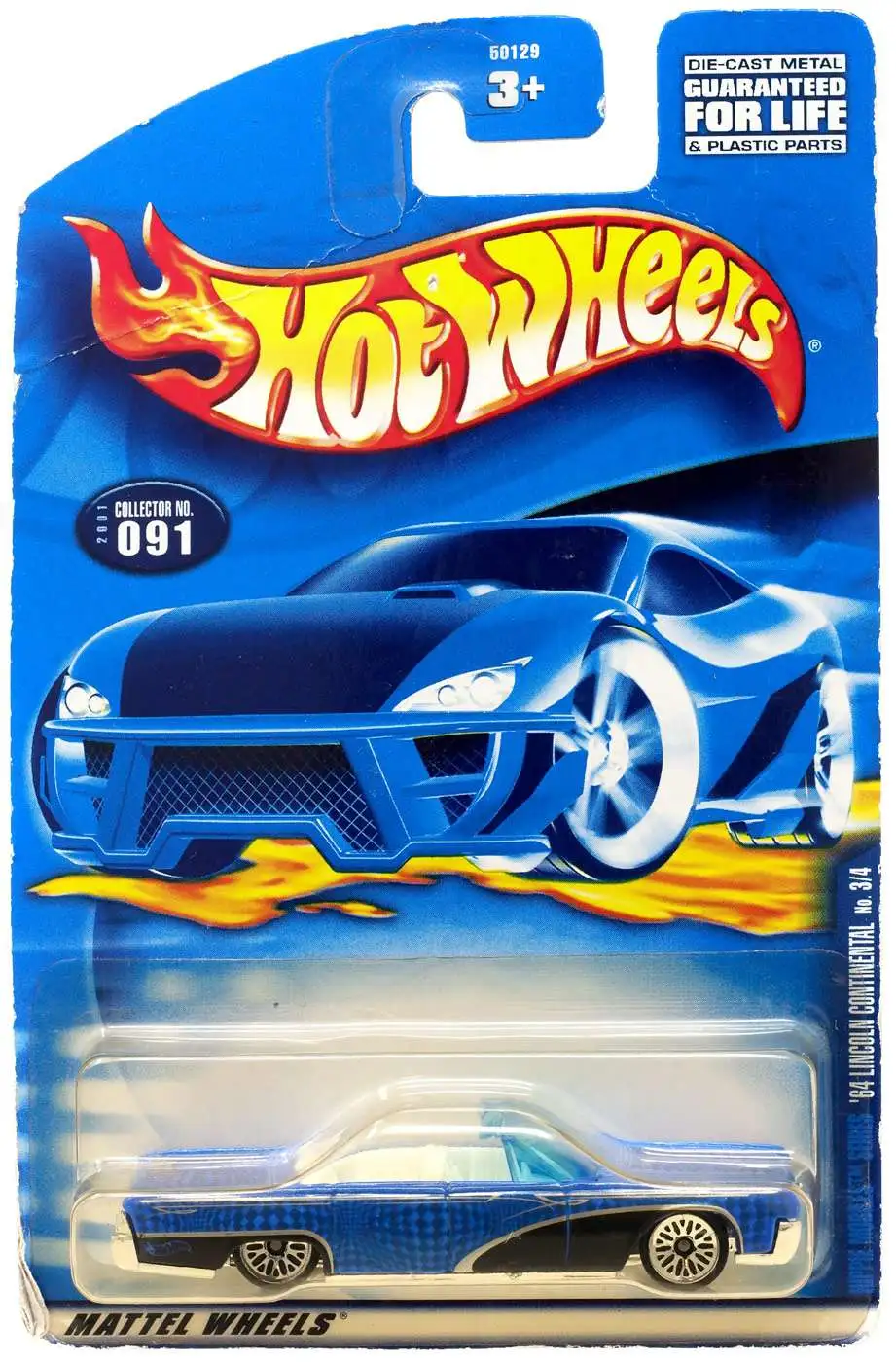 Hot Wheels Mattel Wheels 64 Lincoln Continental Diecast Car - ToyWiz