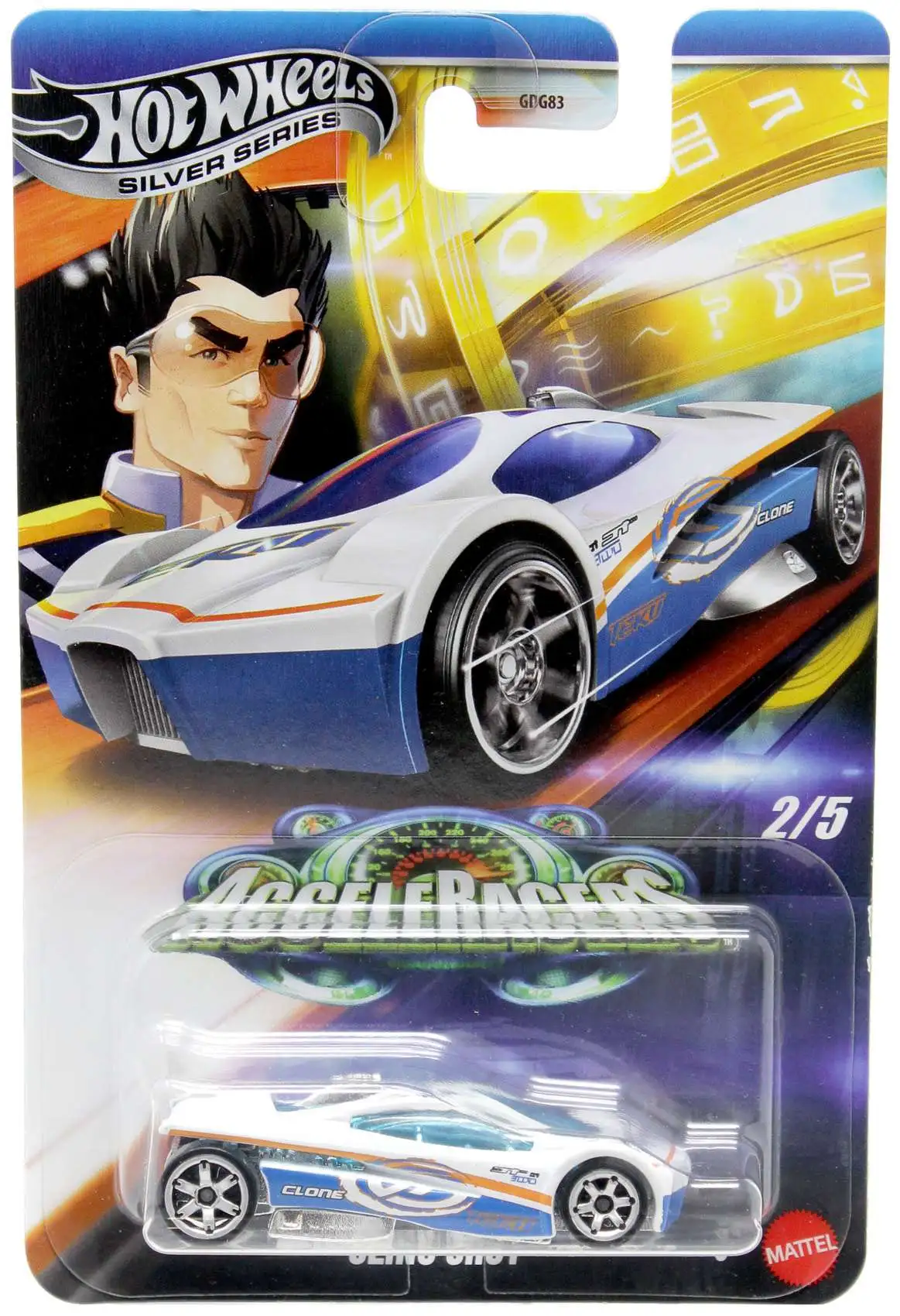 Hot Wheels Acceleracers Silver Series Sling Shot Diecast Car