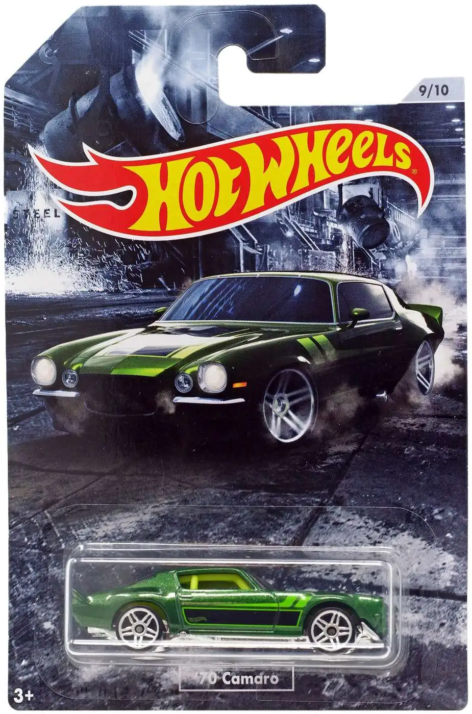 Hot Wheels American Steel 70 Camaro 164 Diecast Car 910 Mattel