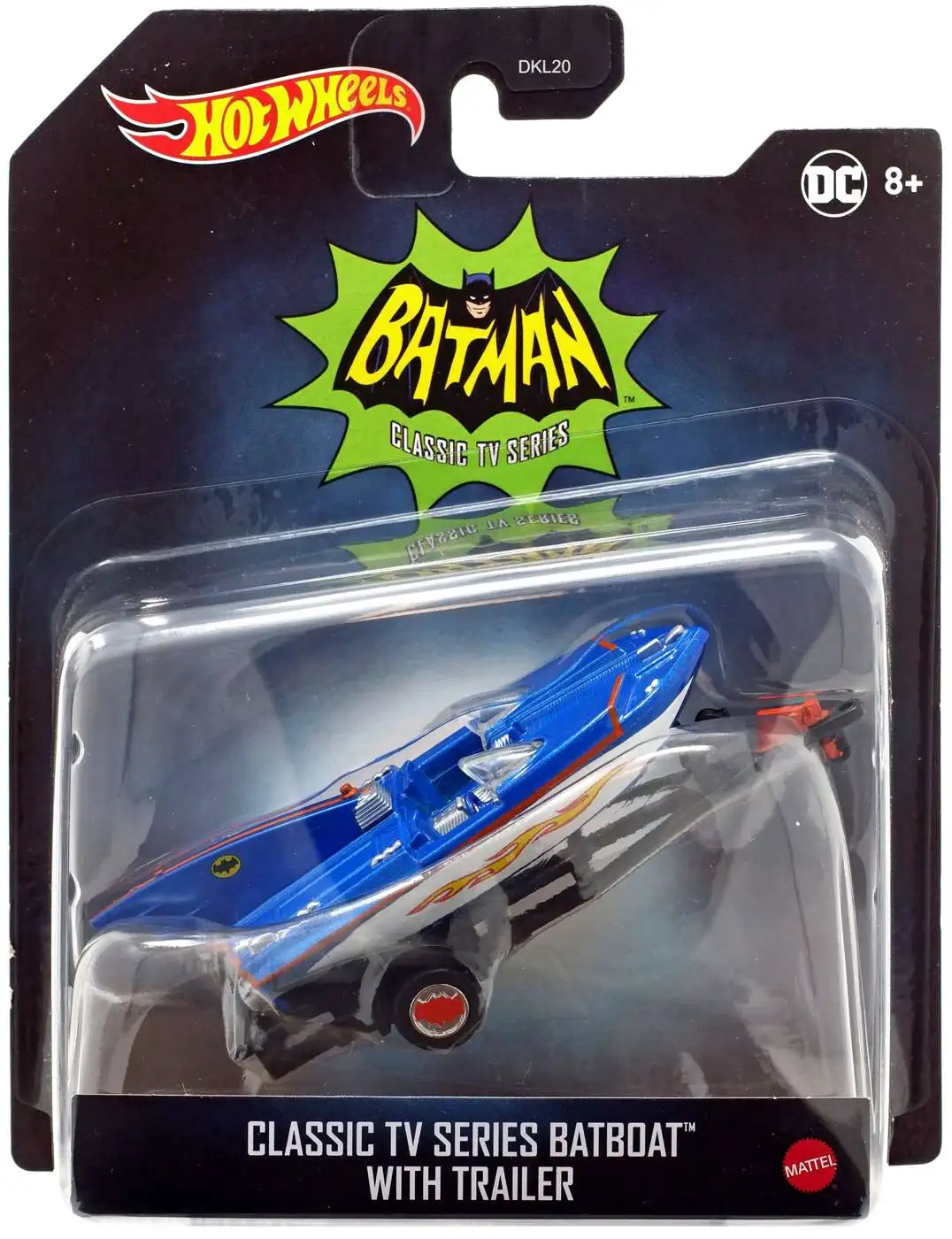 Boat The Bat Classic TV Hot Wheels Batman Animated Series Batmobile Batwing 