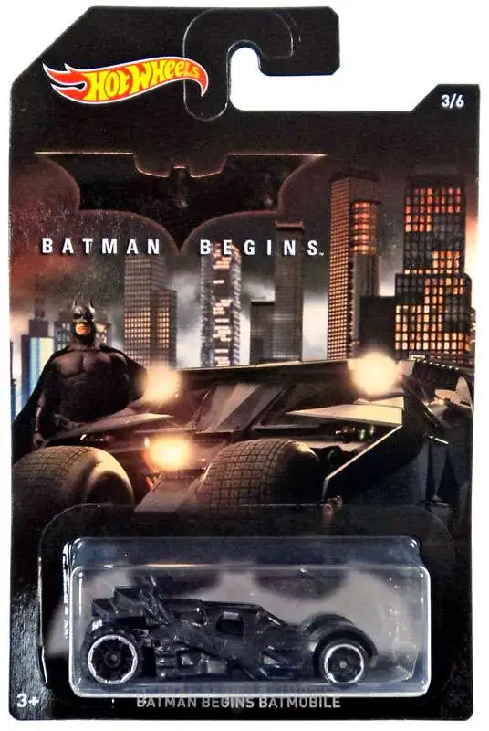 Hot Wheels Batman Begins Batmobile Diecast Car #3/6