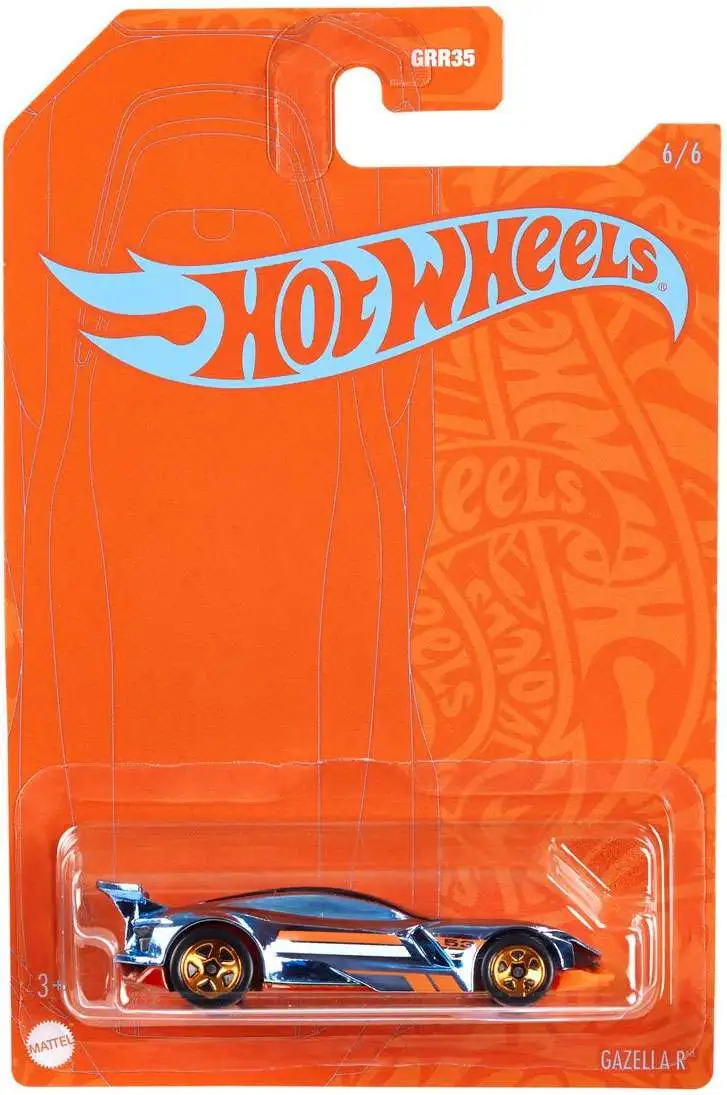 Hot Wheels Blue & Satin 2021 Gazella R Diecast Car