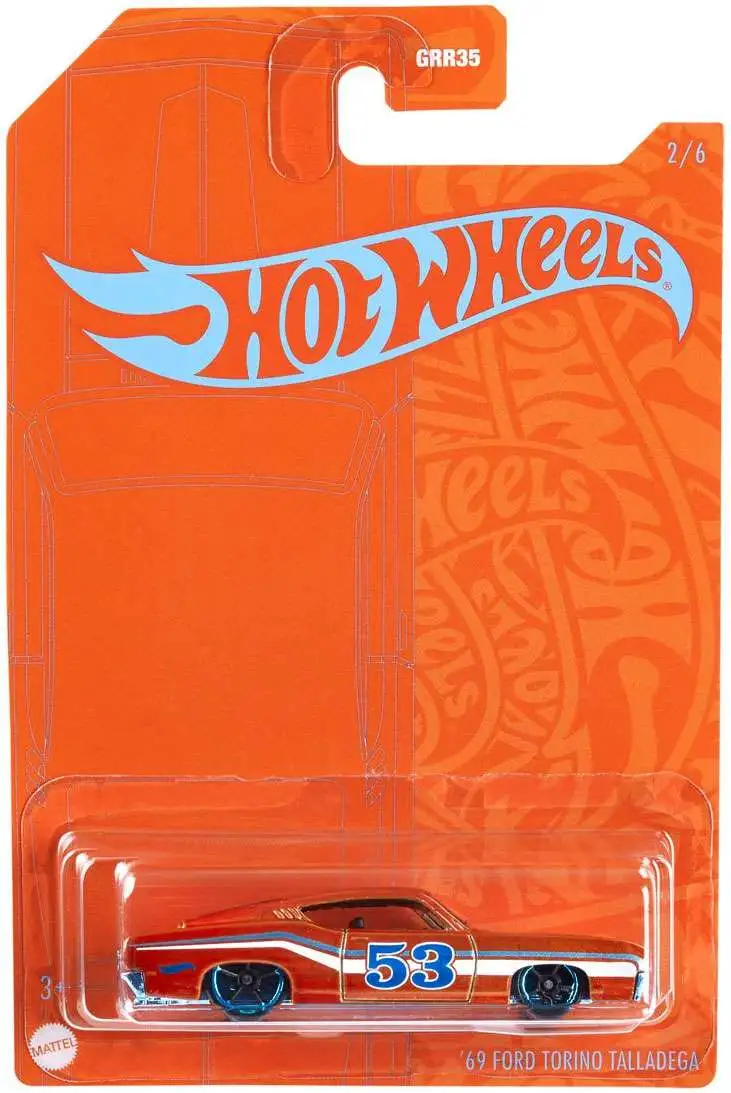 Hot Wheels 2021 53rd Anniversary Orange and Blue " '64 Chevy Chevelle SS " 