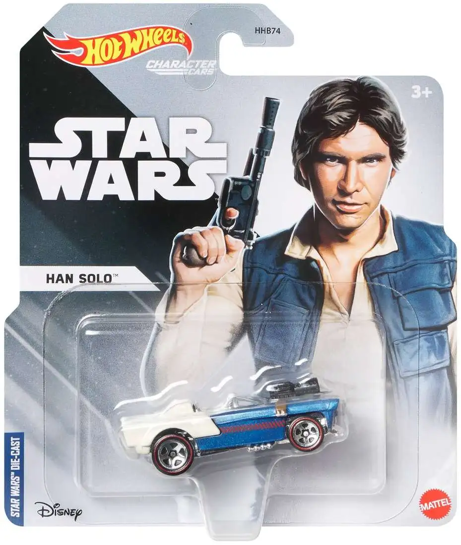Hot Wheels 1:64 STAR WARS CHARACTERS RELEASE A Complete Set of 5 Diecast Cars 