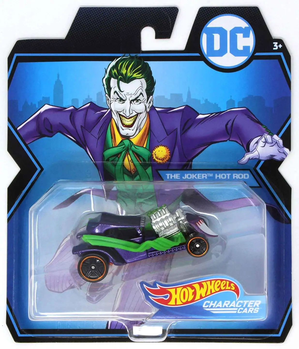 Hot Wheels Auto Die-Cast The Joker  DKJ66/GFN49  Mattel 