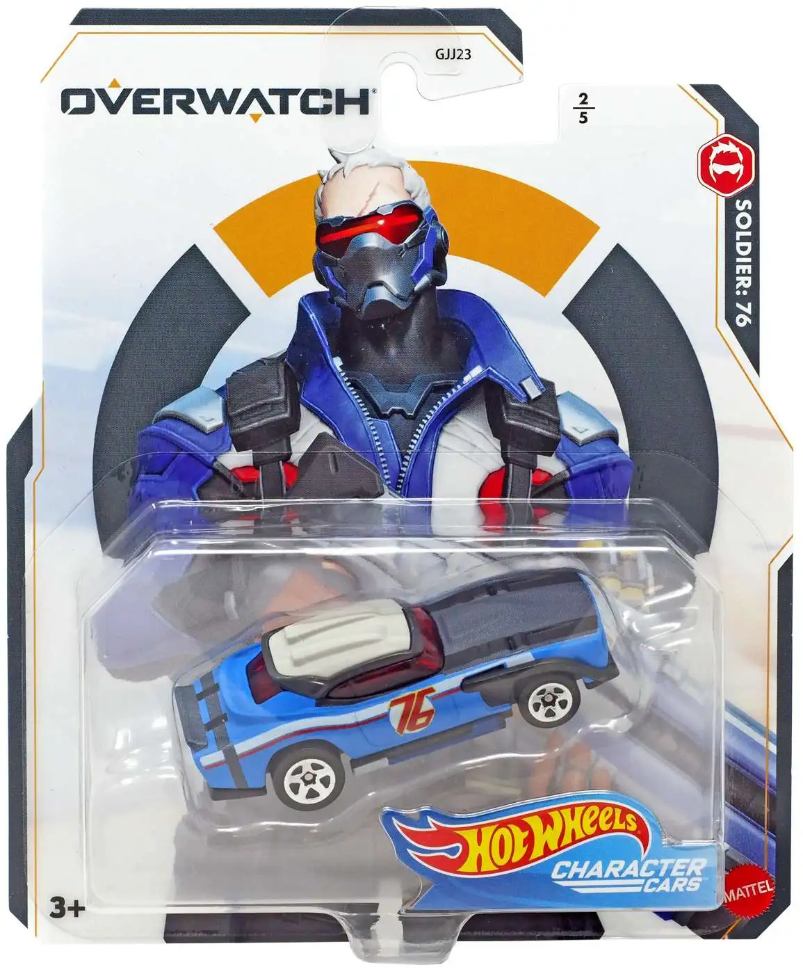 Details about   Hot Wheels Overwatch Soldier:76  Solid Muscle #2 