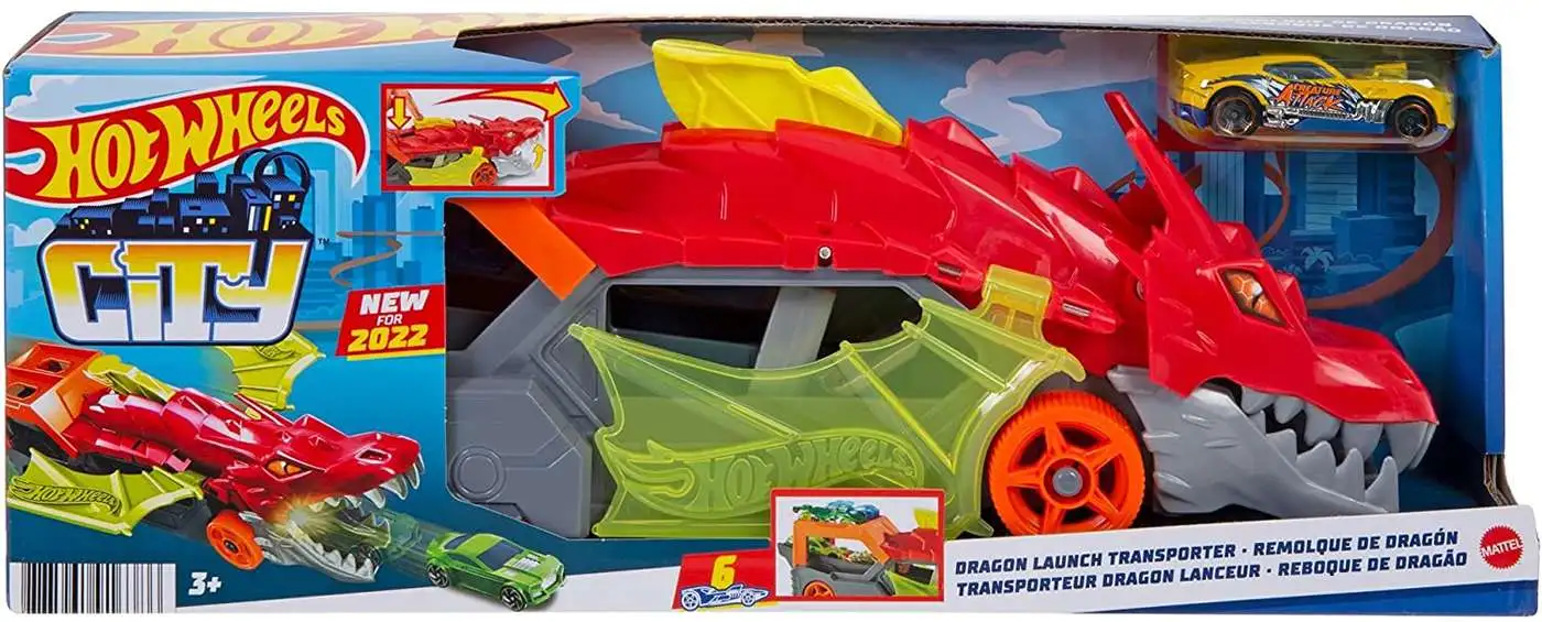 Mattel Hot Wheels Dragon Blast Track Set