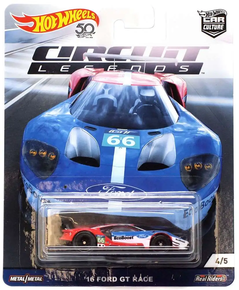 Hot Wheels Car Culture Circuit Legends Vehicles Ford GT LM