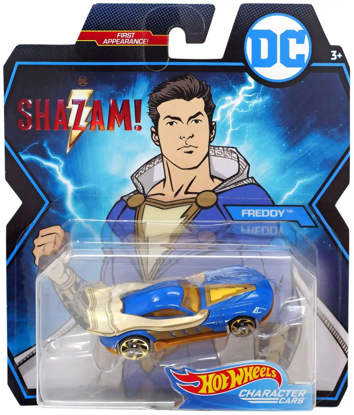 Hot Wheels DC Character Cars Freddy Diecast Car