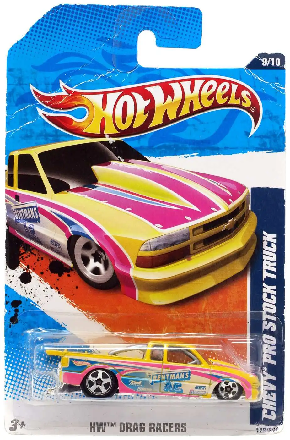 Hot Wheels HW Drag Racers Chevy Pro Stock Truck Diecast Car #9/10