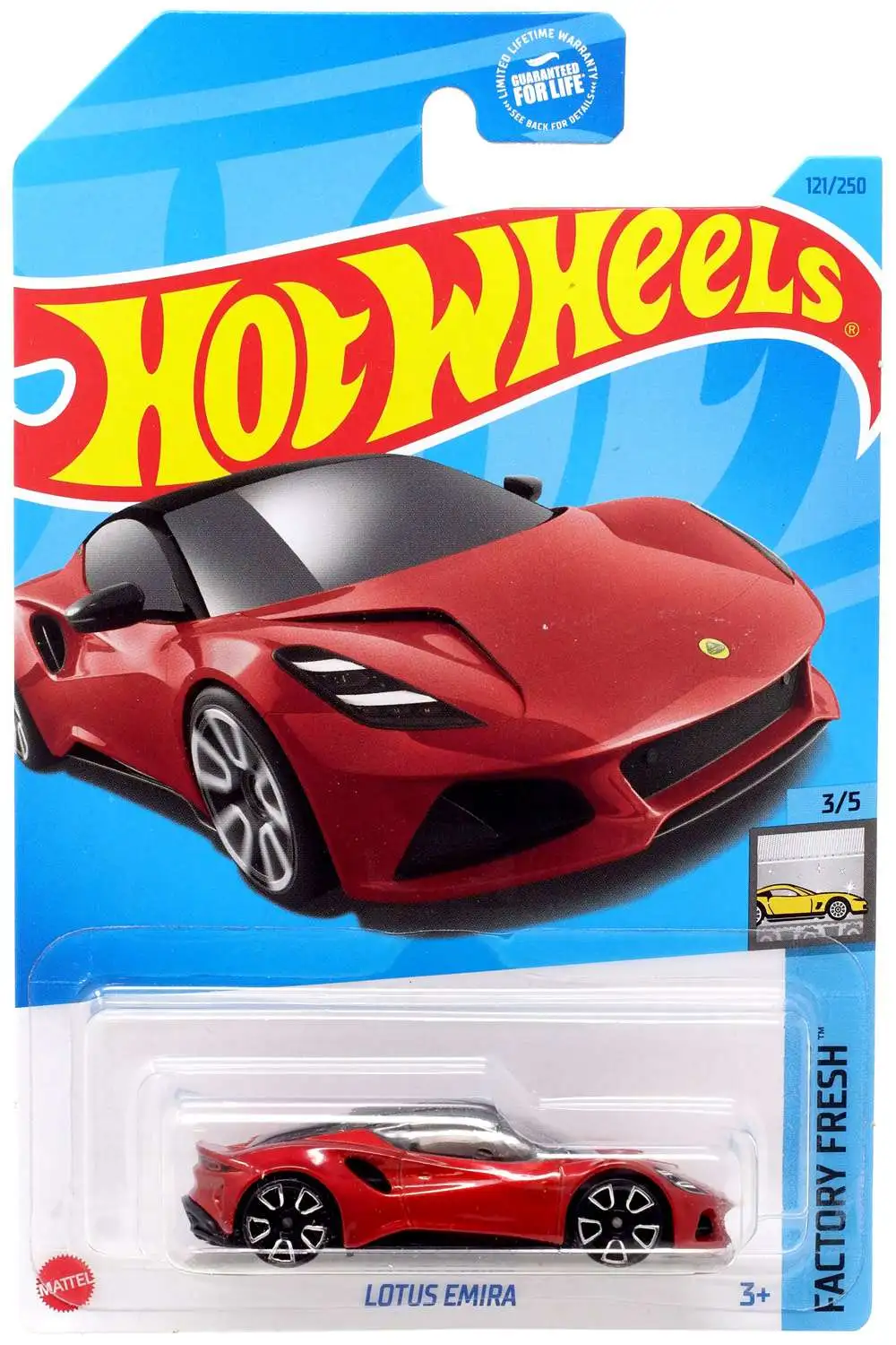 Hot Wheels Factory Fresh Lotus Emira Diecast Car #3/5