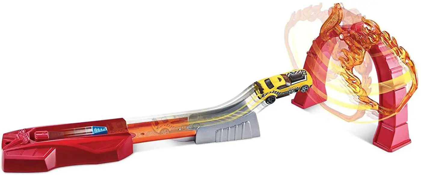 Hot Wheels Flame Jump Wall Track