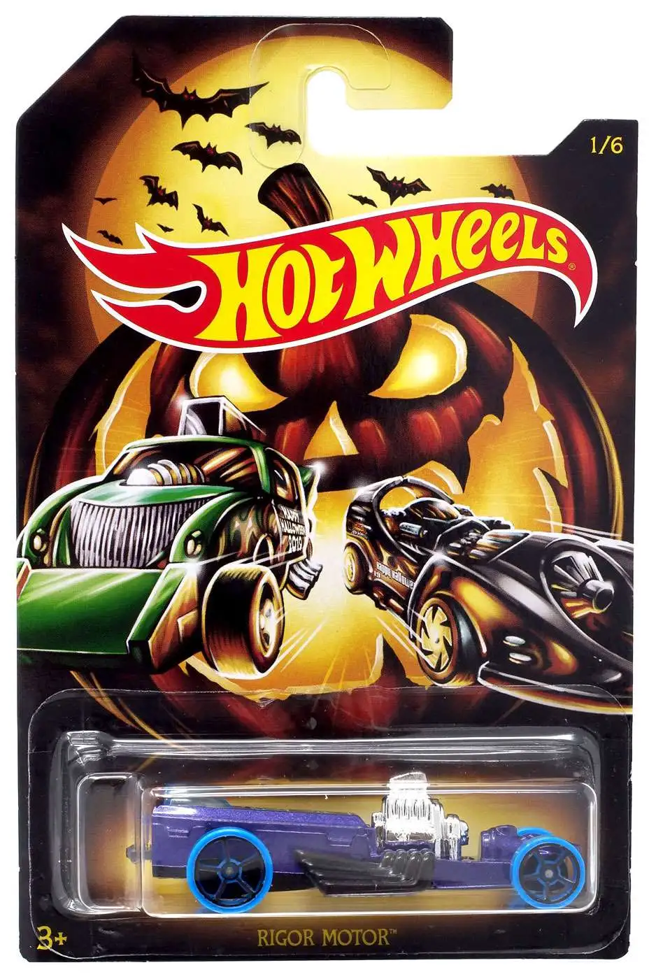 Hot Wheels Halloween Rigor Motor Car Figure 