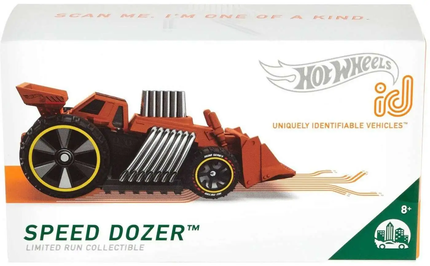 Hot Wheels ID Speed Dozer Diecast Car