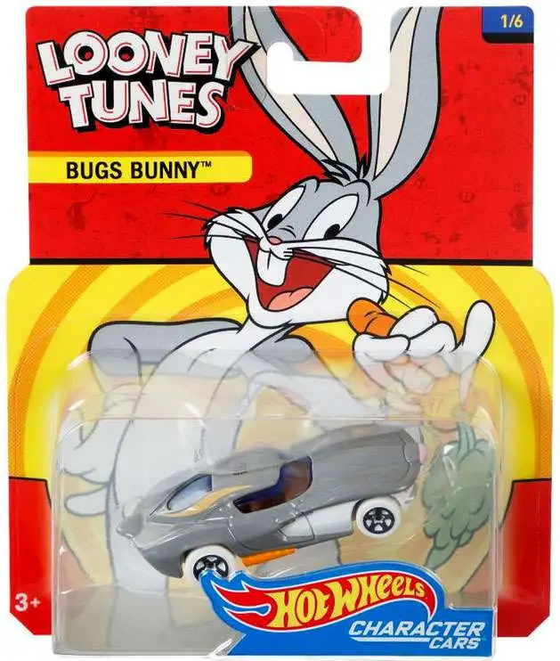 Hot Wheels Looney Tunes Character Cars Bugs Bunny Diecast Car #1/6