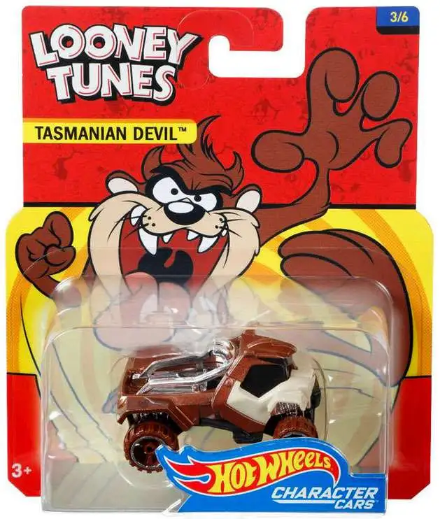 Hot Wheels Looney Tunes Character Cars Tasmanian Devil Diecast Car #3/6