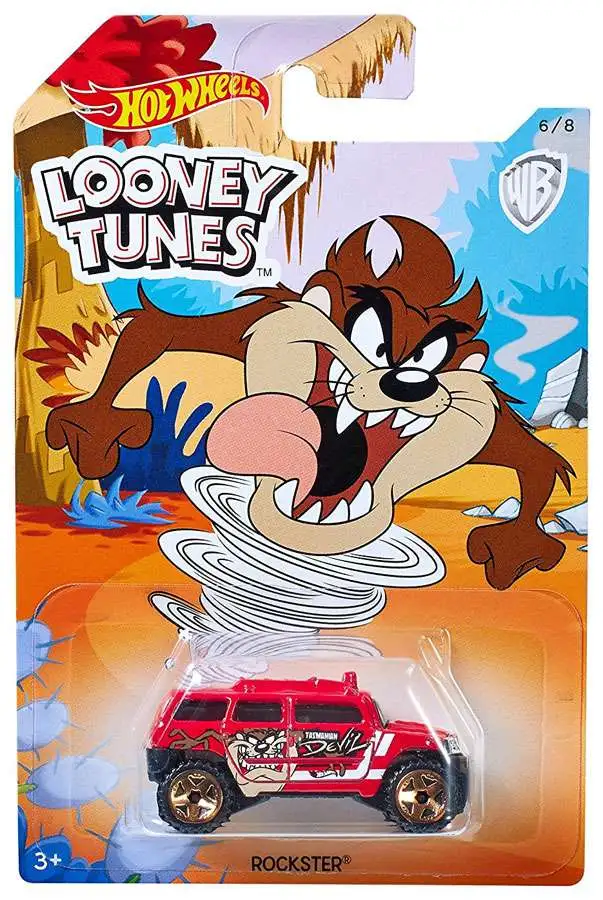 Hot Wheels Looney Tunes Rockster 164 Die-Cast Car 68 Tasmanian