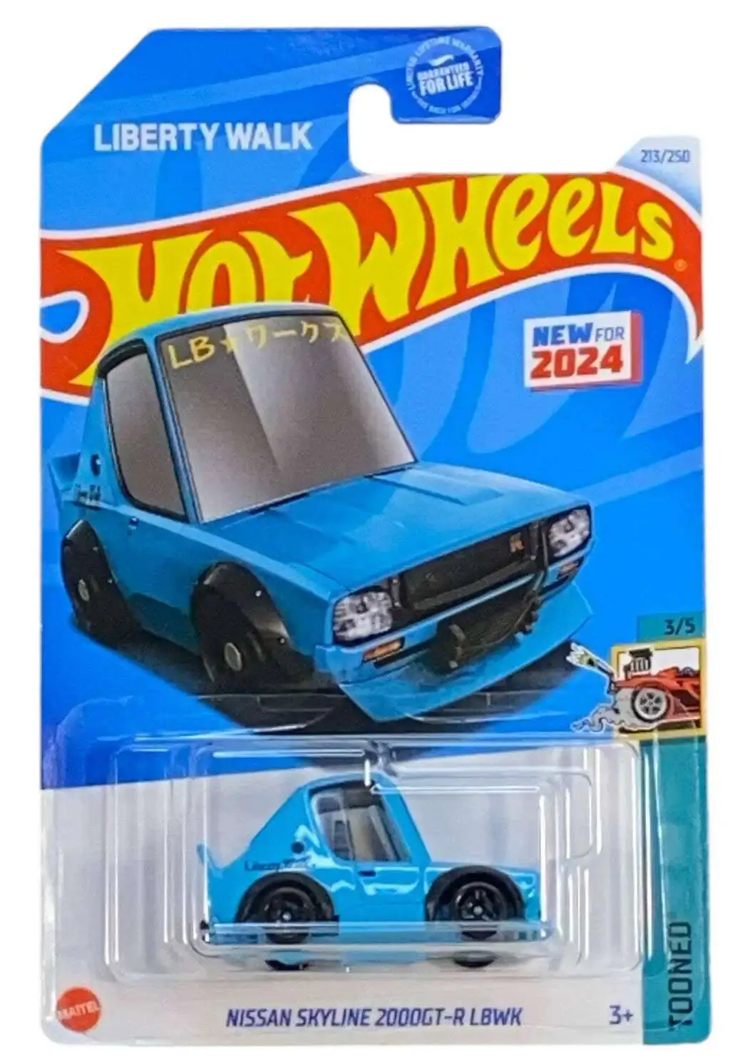 Hot Wheels Tooned Nissan Skyline 2000GT-R LBWK 164 Diecast Car 35 ...