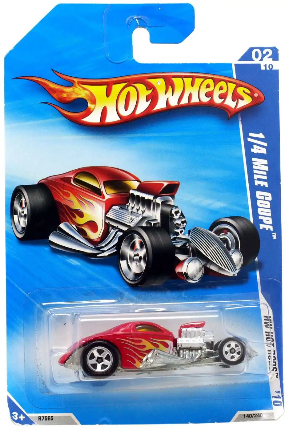 Hot Wheels HW Hot Rods 10 14 Mile Coupe Diecast Car 210 Mattel