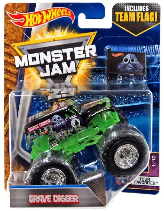 Hot Wheels Monster Jam Grave Digger Diecast Car