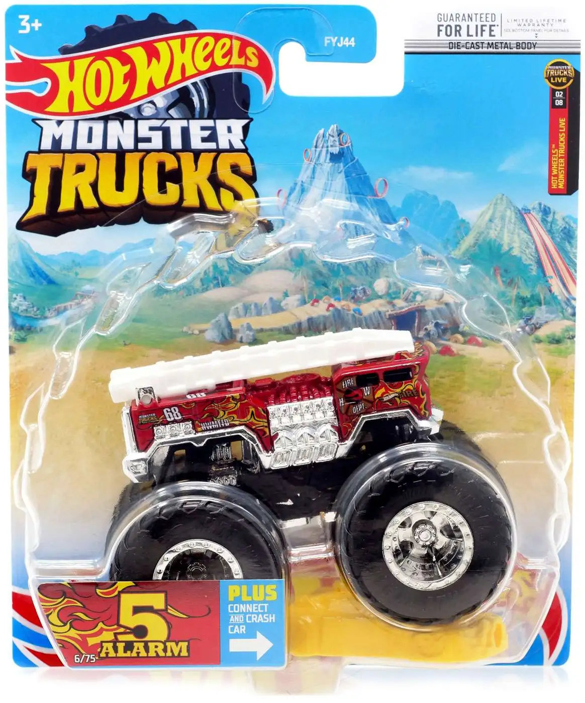 Hot wheels 5 alarm cheap monster truck