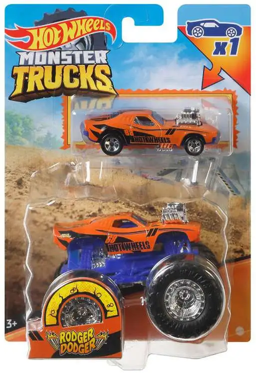 Hot Wheels Mystery Monster Trucks Series 2 With Power Key V8