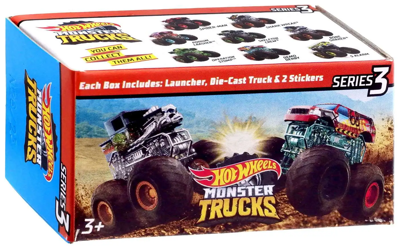 Hot Wheels Monster Trucks Series 3 Monster Trucks Mystery Pack